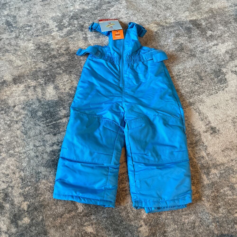 Cat and Jack 18 Months Snow Pants Girls Boys Blue NEW Winter Snow Fleece